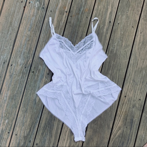 Vintage 80s Milco of NY Bodysuit Negligée - Picture 6 of 8